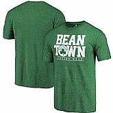 Boston Celtics Kelly Green Hometown Collection Bean Town Fanatics Branded Tri-Blend T-Shirt,baseball caps,new era cap wholesale,wholesale hats